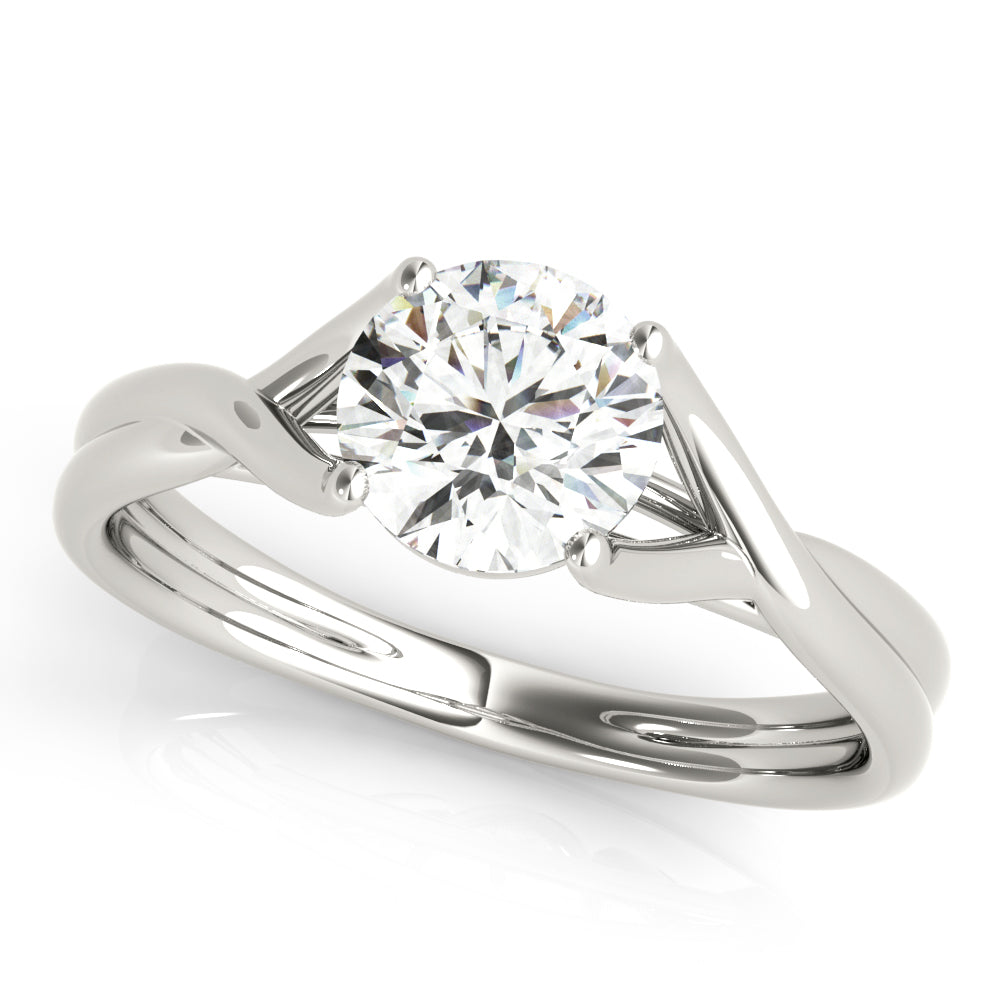 Classic Four-Prong Solitaire Engagement Ring