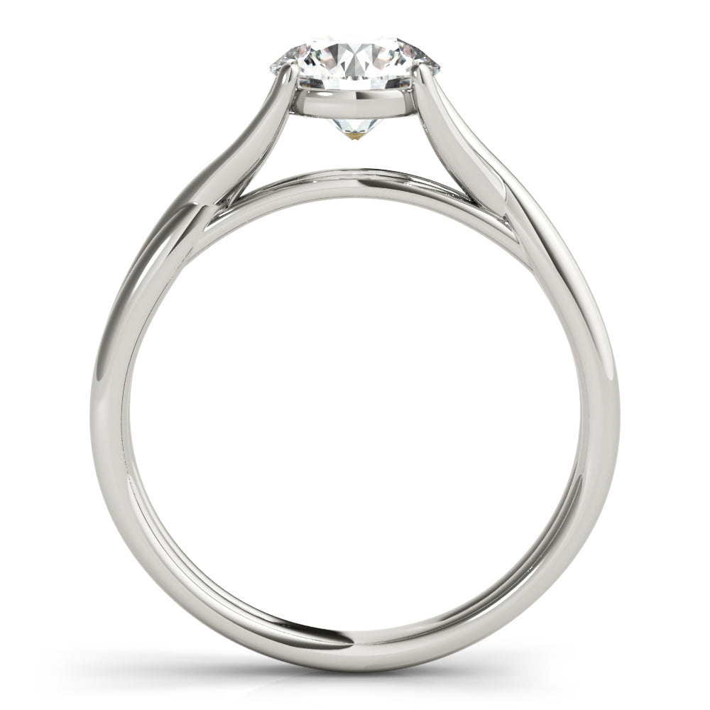 Classic Four-Prong Solitaire Engagement Ring