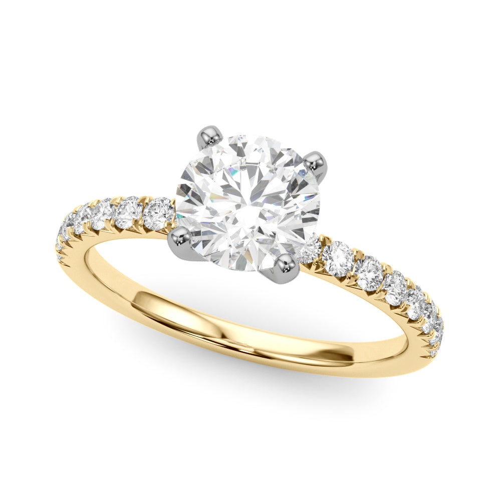 Petite Diamond Engagement Ring (3/4 ct. tw.)