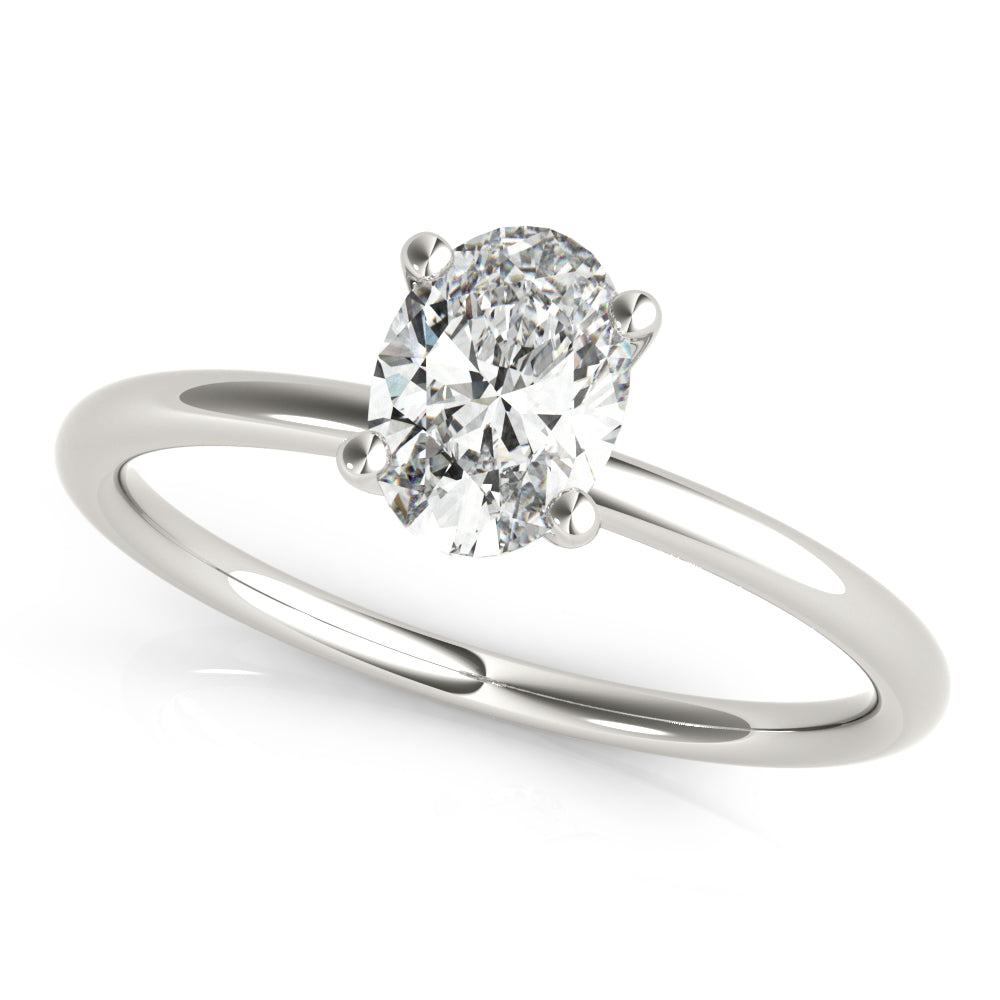 Classic Four-Prong Solitaire Engagement Ring