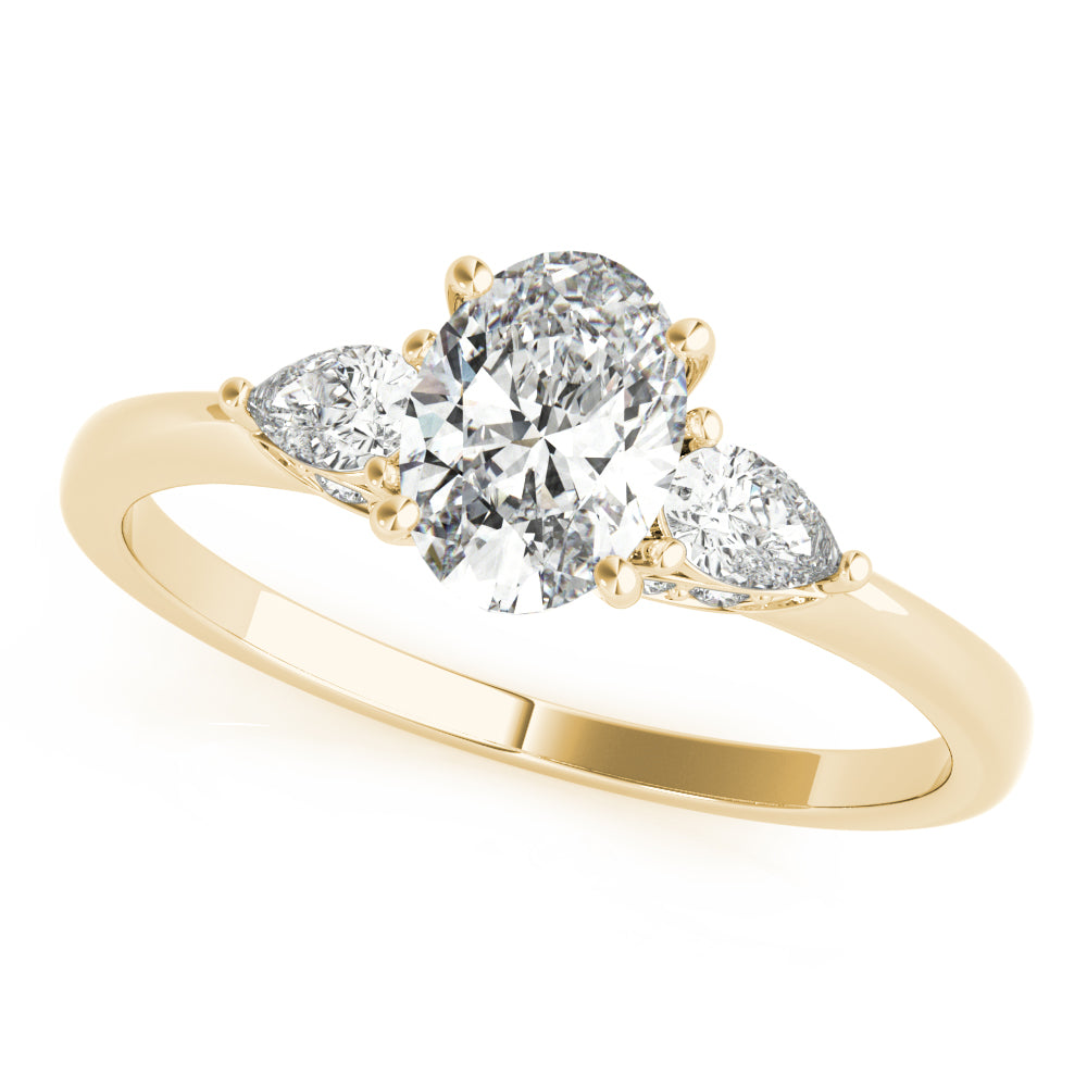 Classic Three-Stone Diamond Engagement Ring (3/8 ct. tw.)