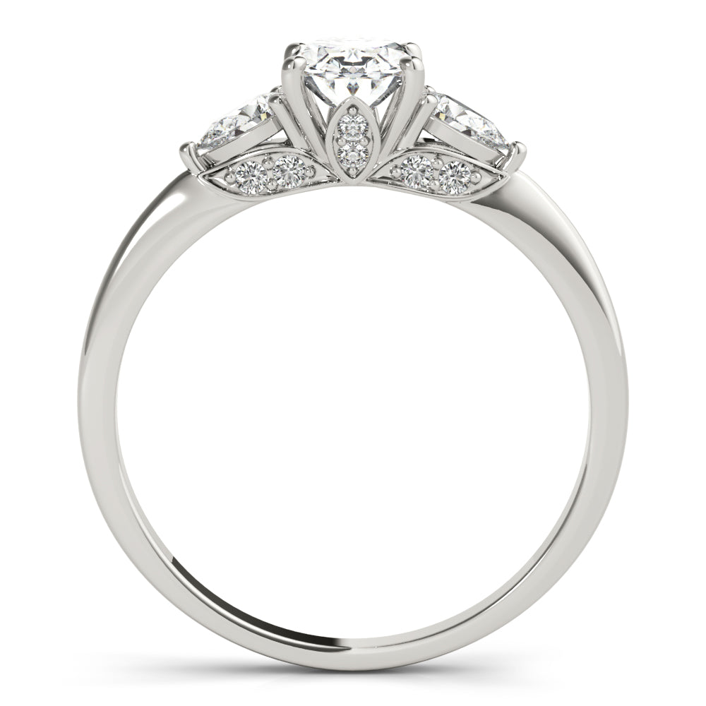 Classic Three-Stone Diamond Engagement Ring (3/8 ct. tw.)
