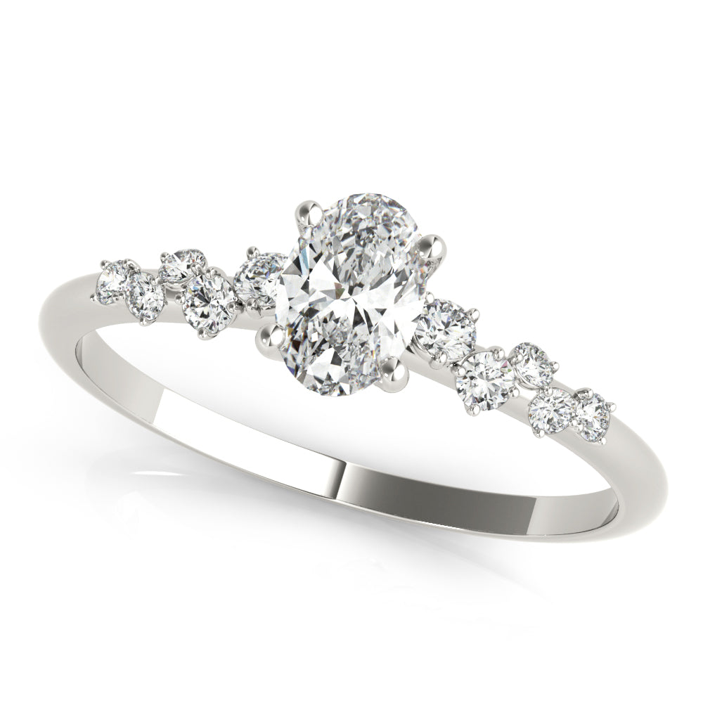 Graduated Diamond Engagement Ring (1 ct. tw.)