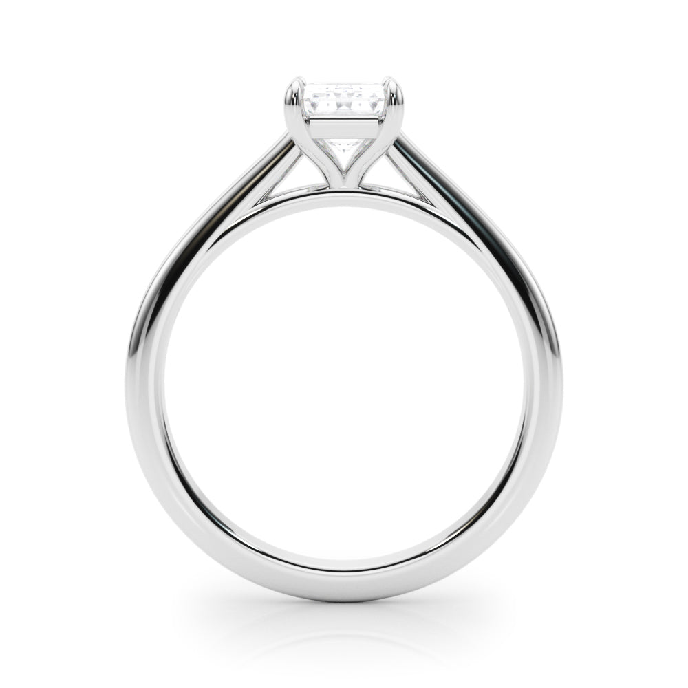 Classic Four-Prong Solitaire Diamond Engagement Ring