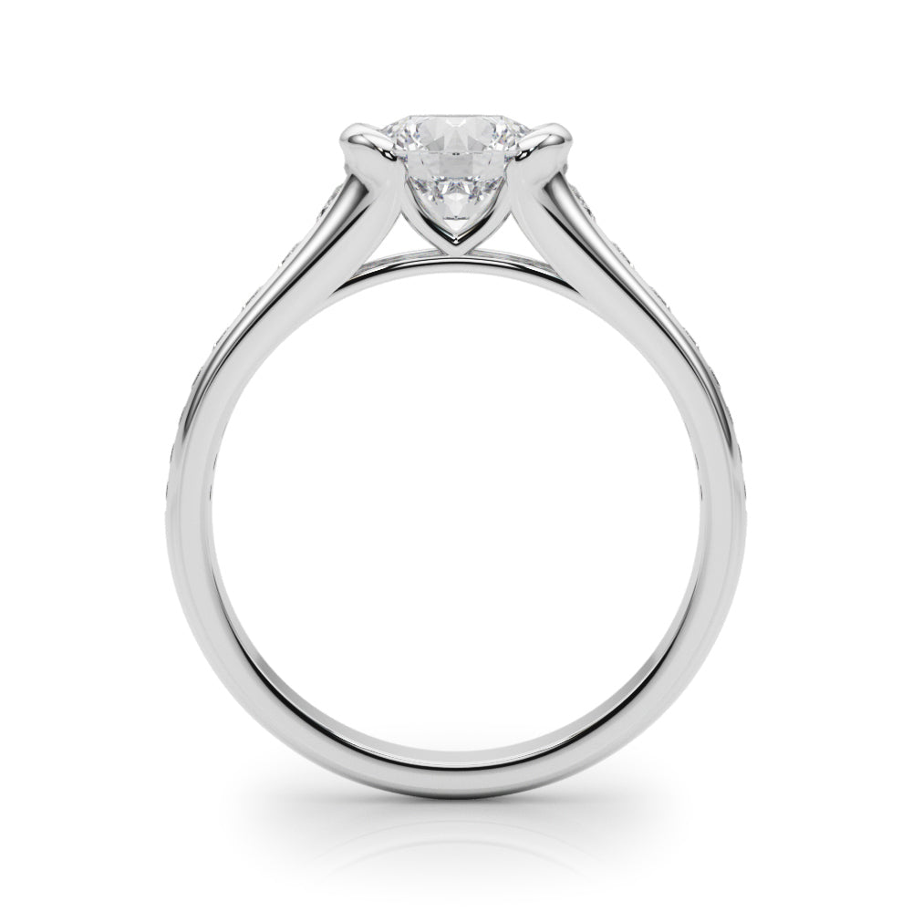 Channel-Set Diamond Engagement Ring (1/3 ct. tw.)