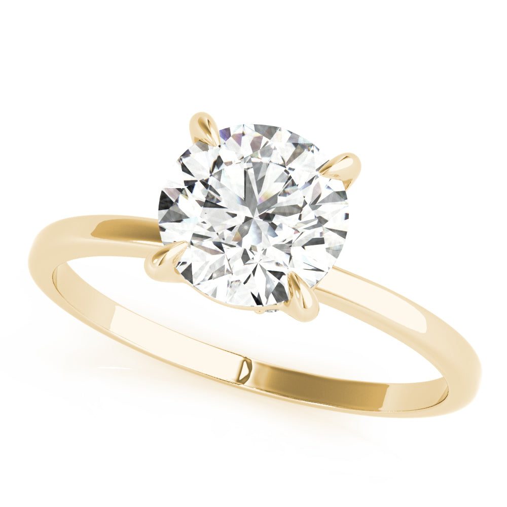 Classic Hidden Accent Diamond Engagement Ring (1 1/2 ct. tw.)