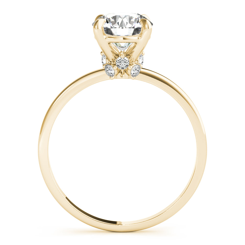 Classic Hidden Accent Diamond Engagement Ring (1 1/2 ct. tw.)