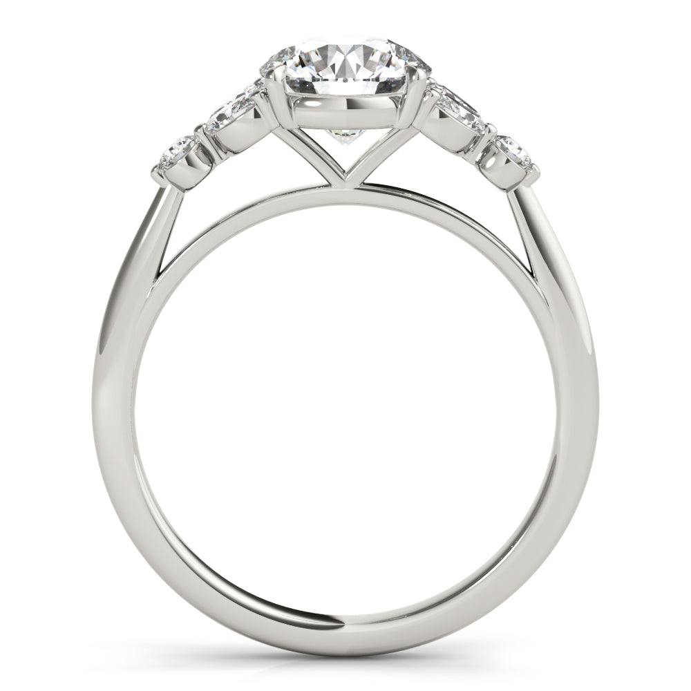 Cluster Diamond Engagement Ring (1 1/2 ct. tw.)