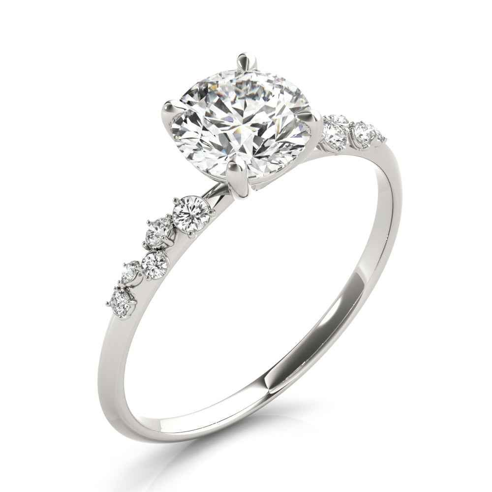 Petite Graduated Diamond Engagement Ring (3/4 ct. tw.)