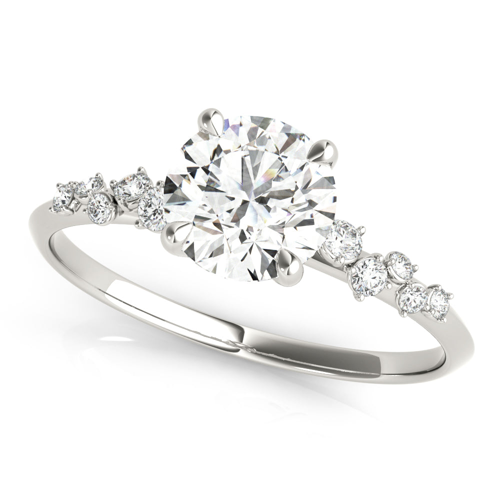 Petite Graduated Diamond Engagement Ring (1/3 ct. tw.)