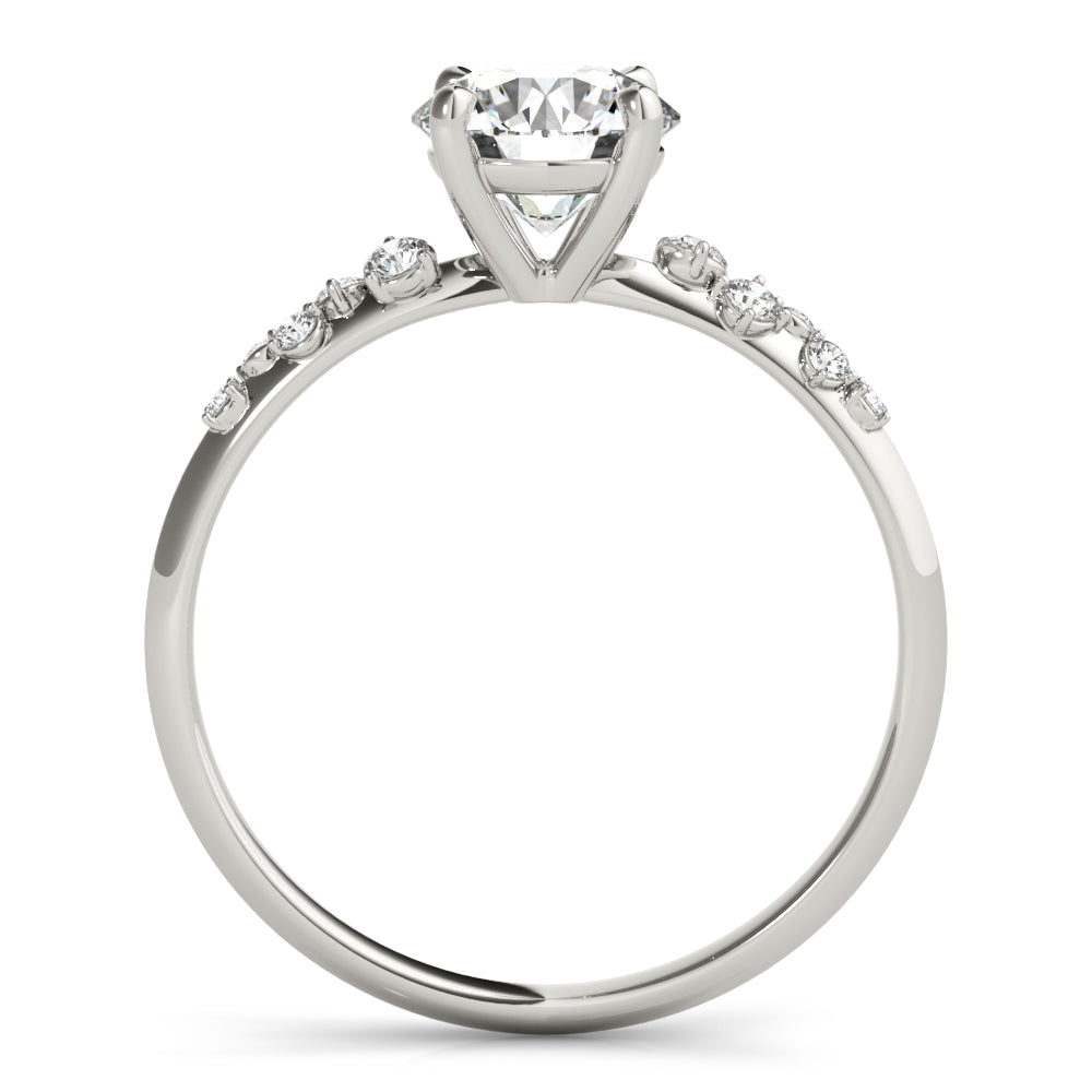 Petite Graduated Diamond Engagement Ring (1/2 ct. tw.)