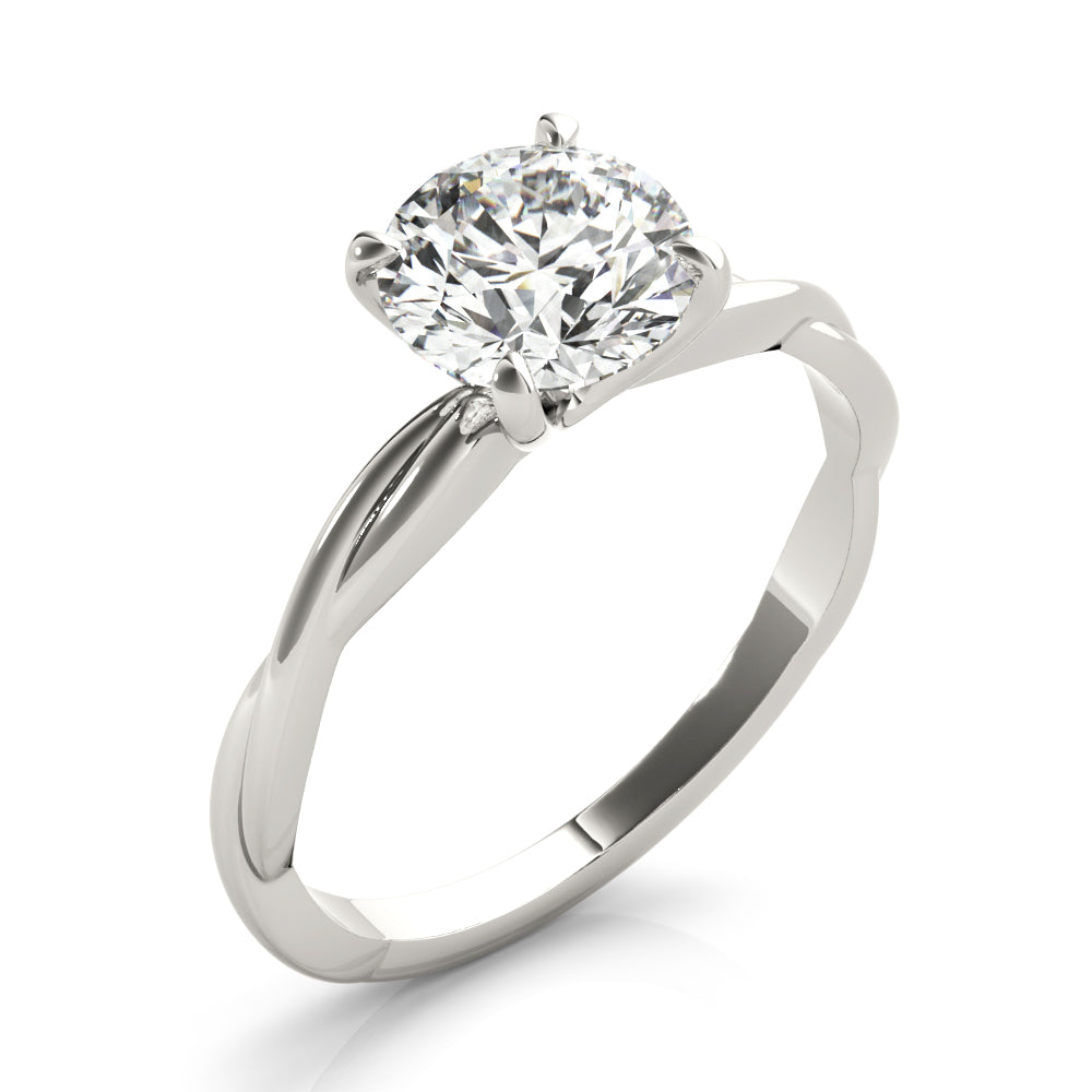 Twist Diamond Engagement Ring (1/2 ct. tw.)