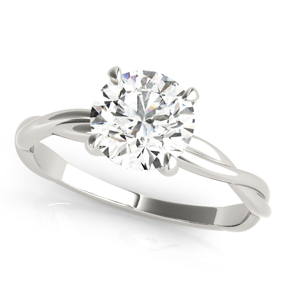 Twist Diamond Engagement Ring (1/2 ct. tw.)