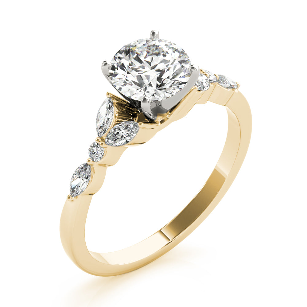 Graduated Diamond Engagement Ring (3/8 ct. tw.)