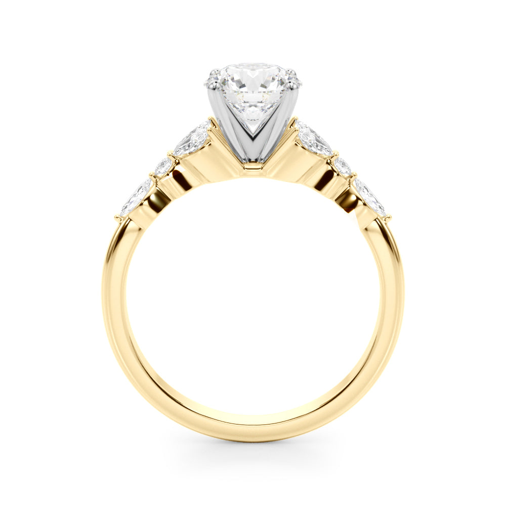 Graduated Diamond Engagement Ring (3/8 ct. tw.)