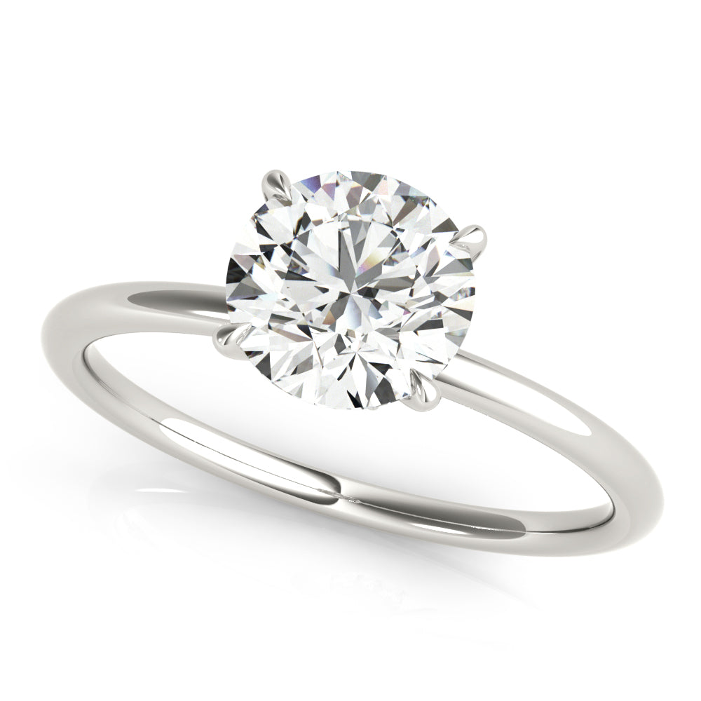 Hidden Halo Solitaire Diamond Engagement Ring (1 1/4 ct. tw.)