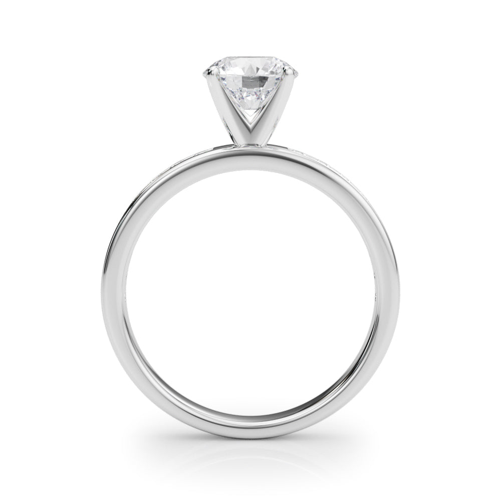 Classic Channel-Set Diamond Engagement Ring (1/3 ct. tw.)