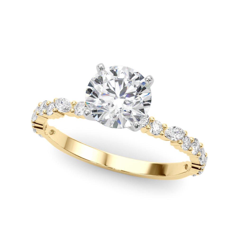 Petite Prong-Set Diamond Engagement Ring (3/8 ct. tw.)
