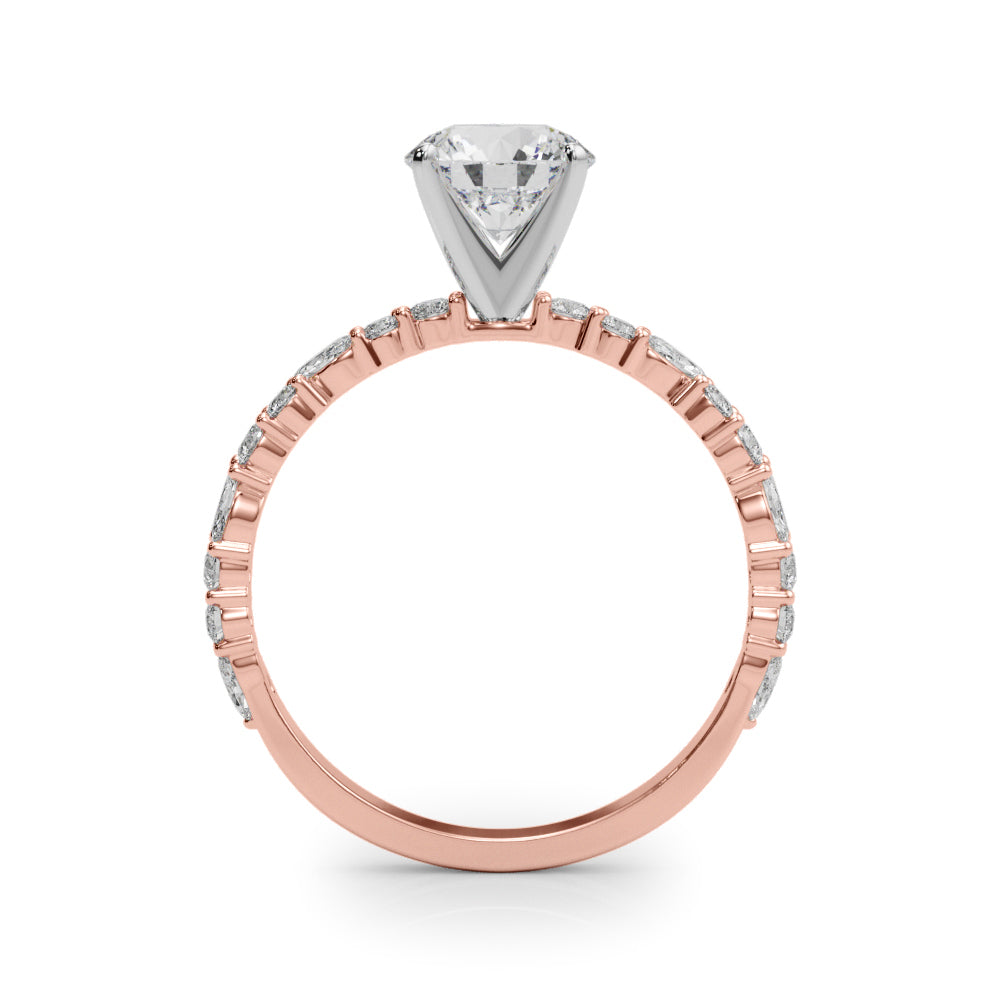 Petite Prong-Set Diamond Engagement Ring (3/8 ct. tw.)