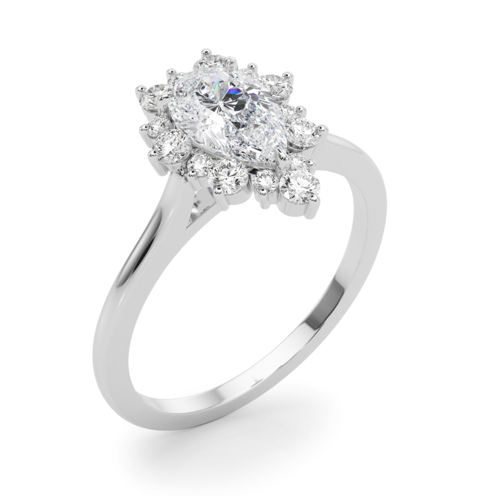 Classic Halo Diamond Engagement Ring (1/4 ct. tw.)