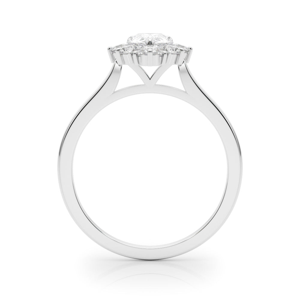 Classic Halo Diamond Engagement Ring (1/4 ct. tw.)