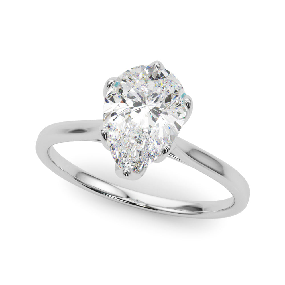 Classic Simple Solitaire Engagement Ring