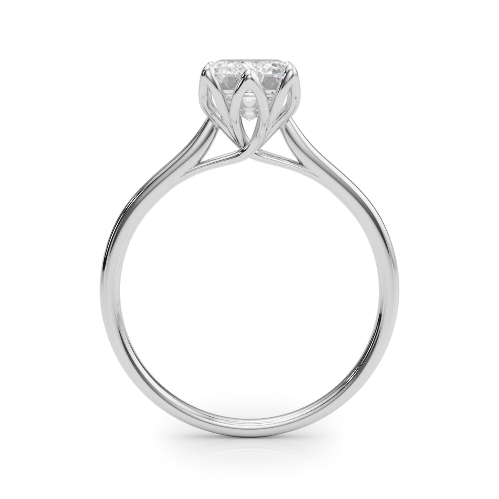 Classic Four-Prong Solitaire Engagement Ring