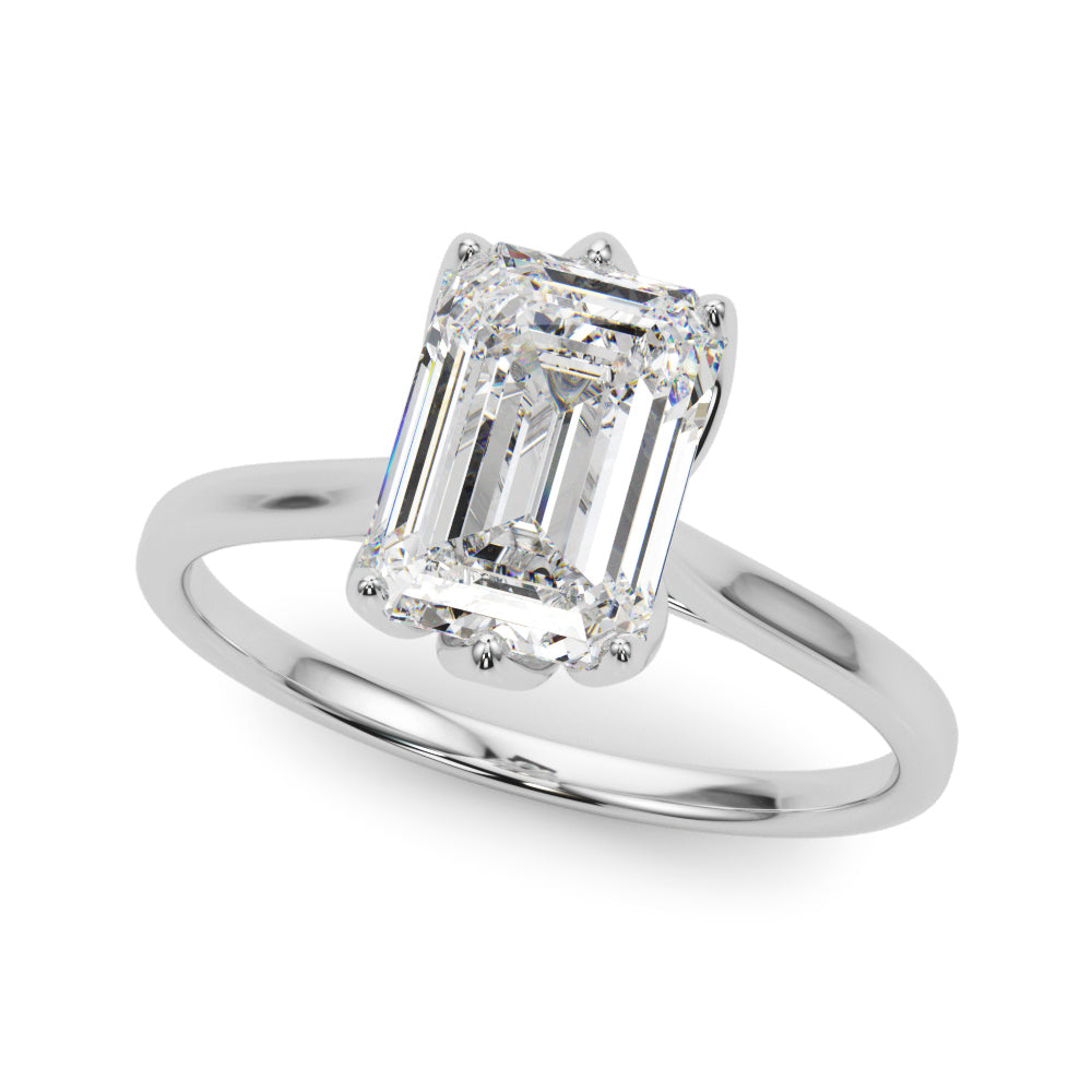 Classic Four-Prong Solitaire Engagement Ring