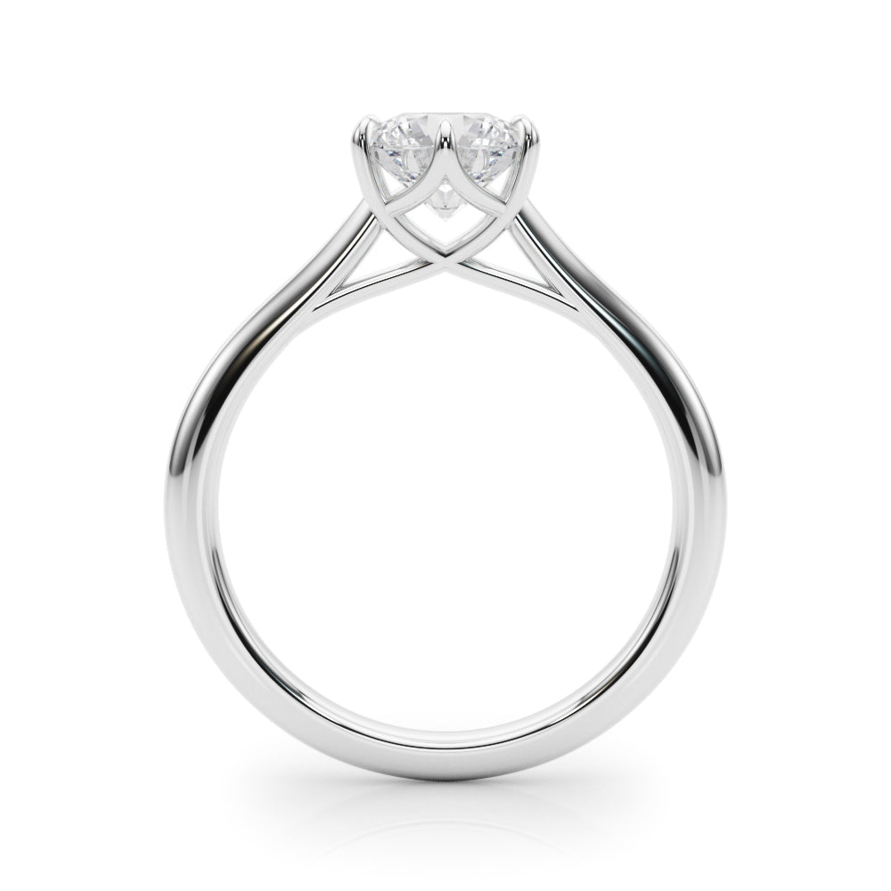 Classic Six-Prong Solitaire Engagement Ring