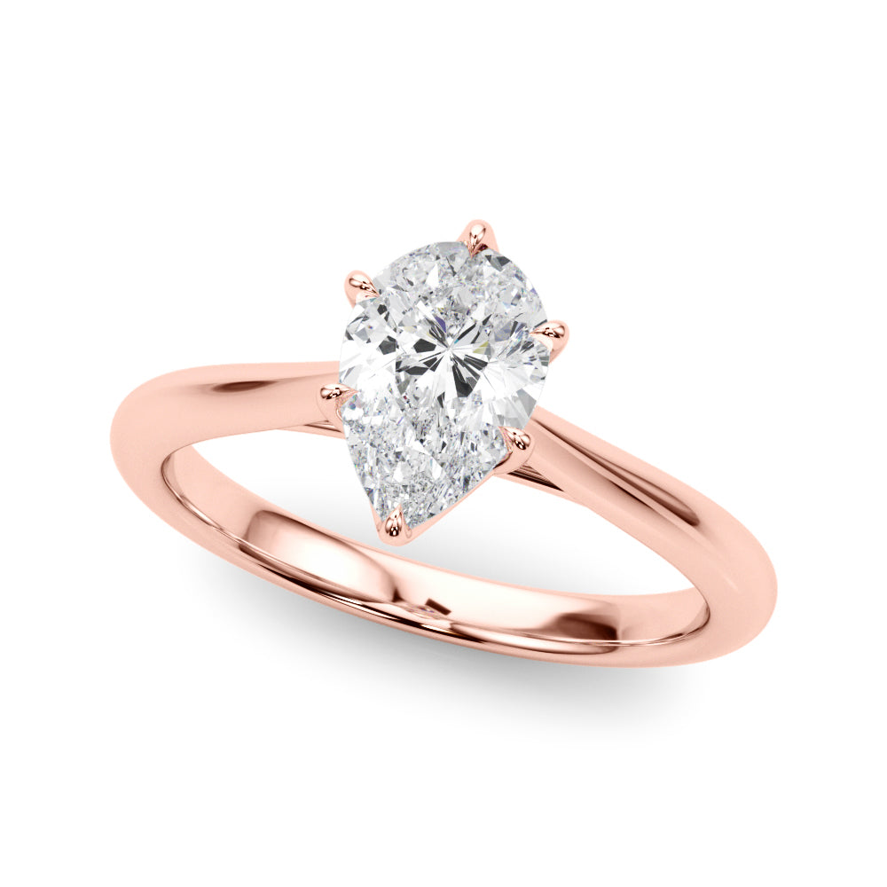 Classic Simple Solitaire Engagement Ring