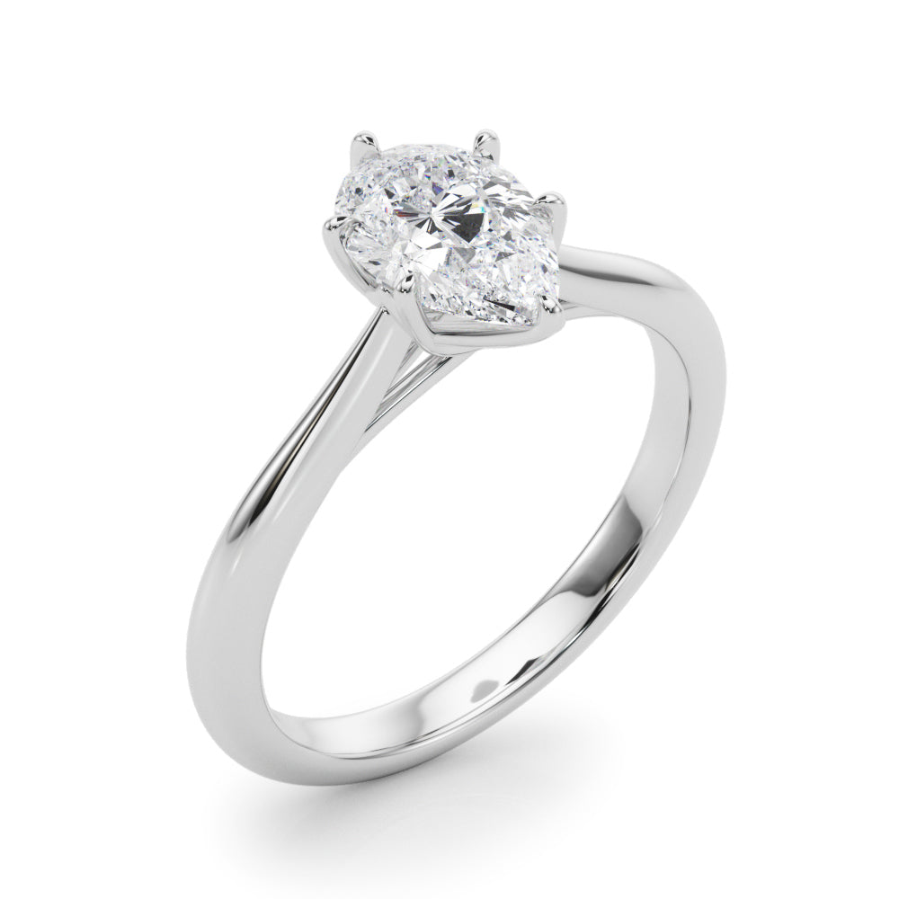 Classic Simple Solitaire Engagement Ring