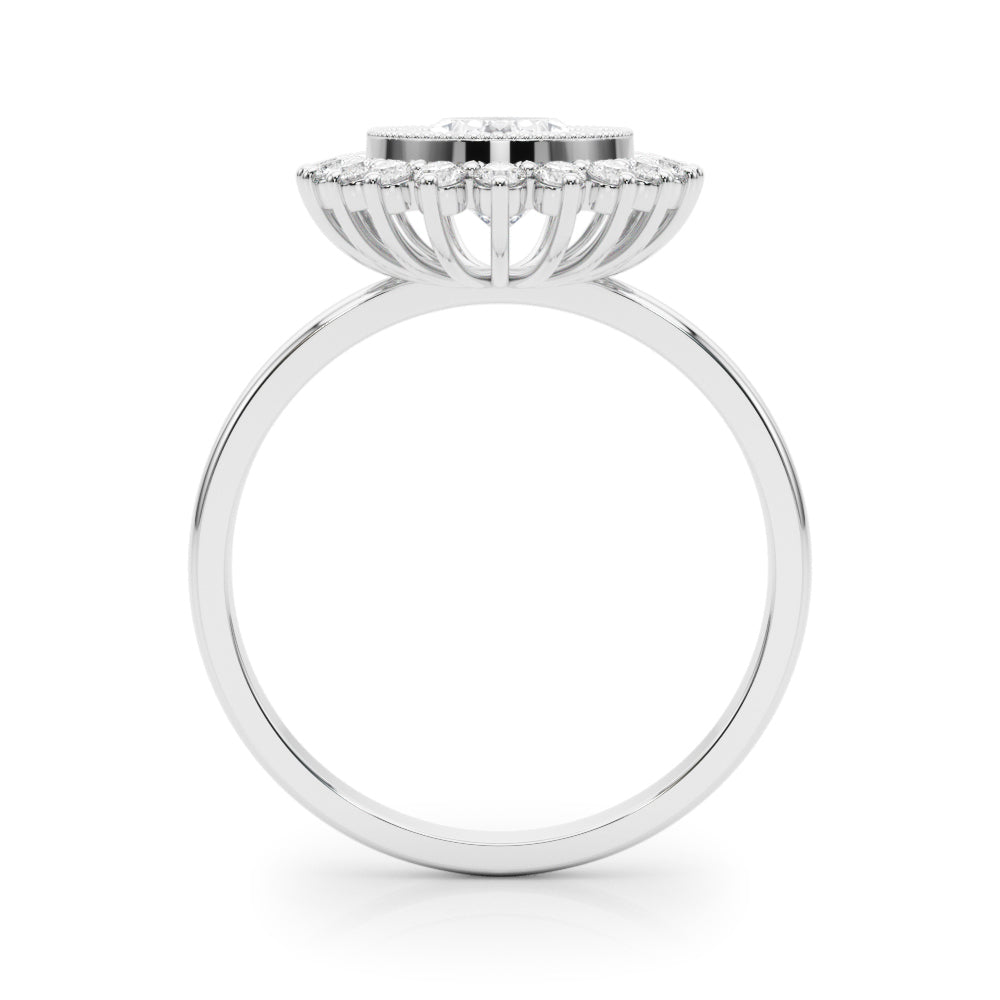 Halo Diamond Engagement Ring (1/3 ct. tw.)