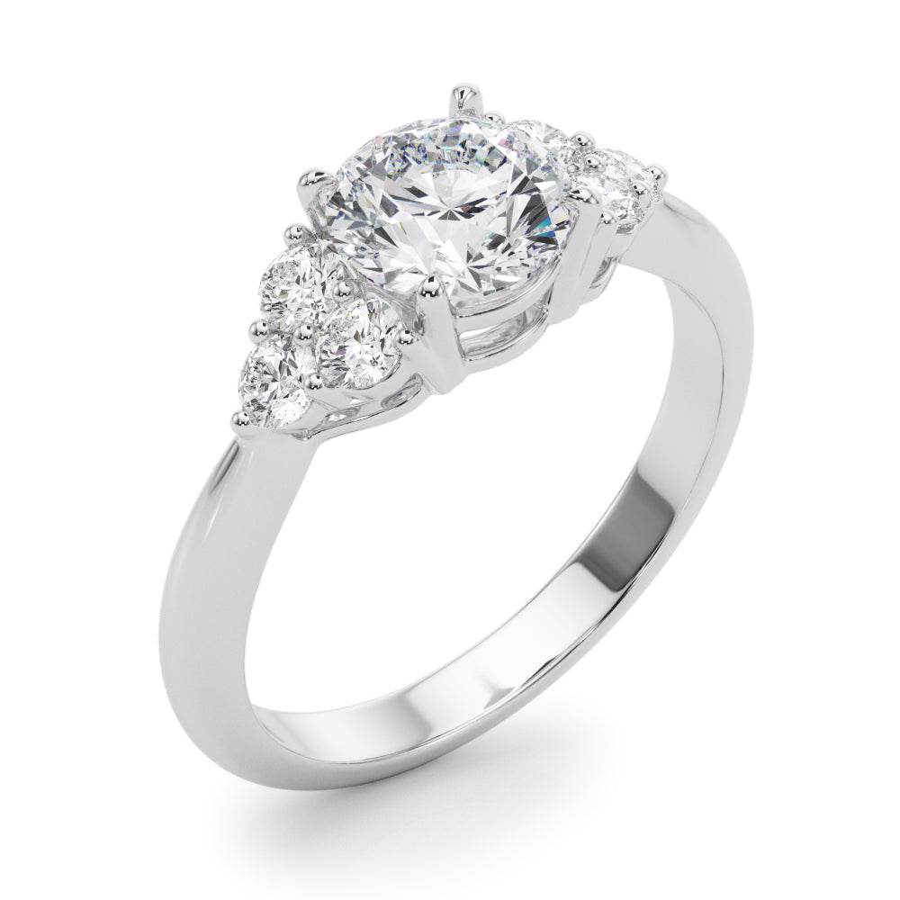 Graduated Diamond Engagement Ring (1/4 ct. tw.)