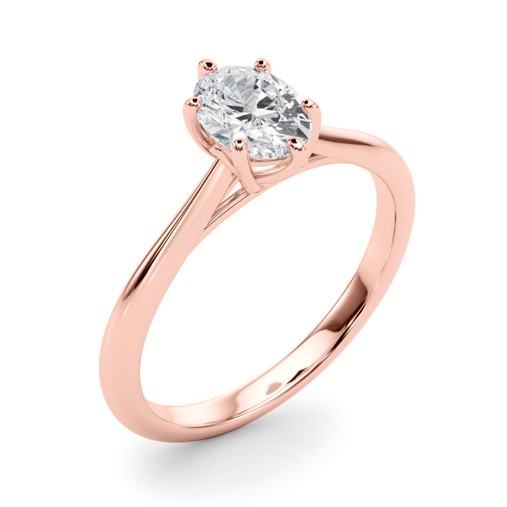 Classic Simple Solitaire Engagement Ring