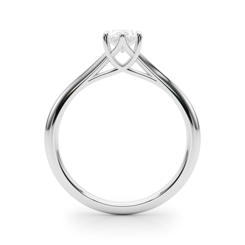 Classic Simple Solitaire Engagement Ring