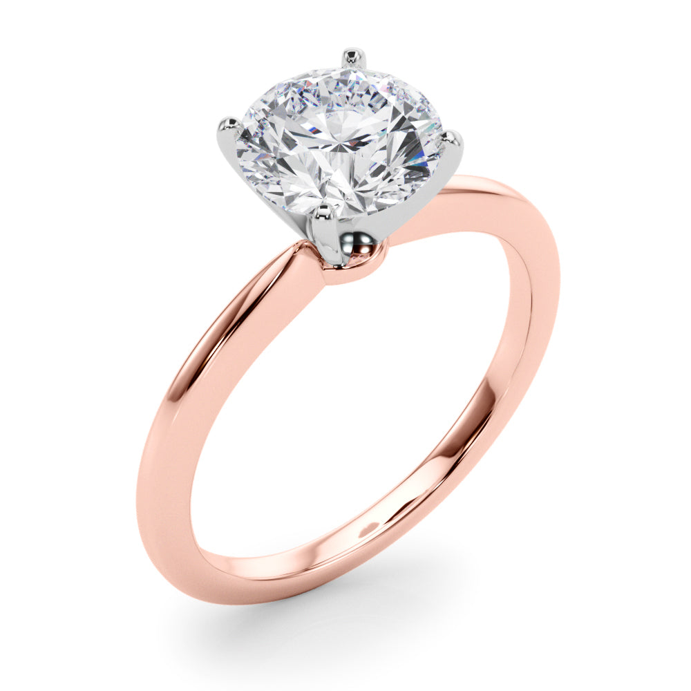 Classic Four-Prong Solitaire Engagement Ring