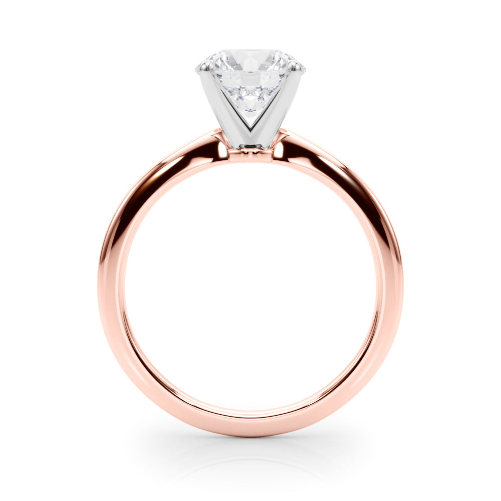 Classic Four-Prong Solitaire Engagement Ring
