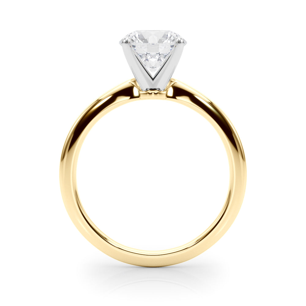 Classic Four-Prong Solitaire Engagement Ring