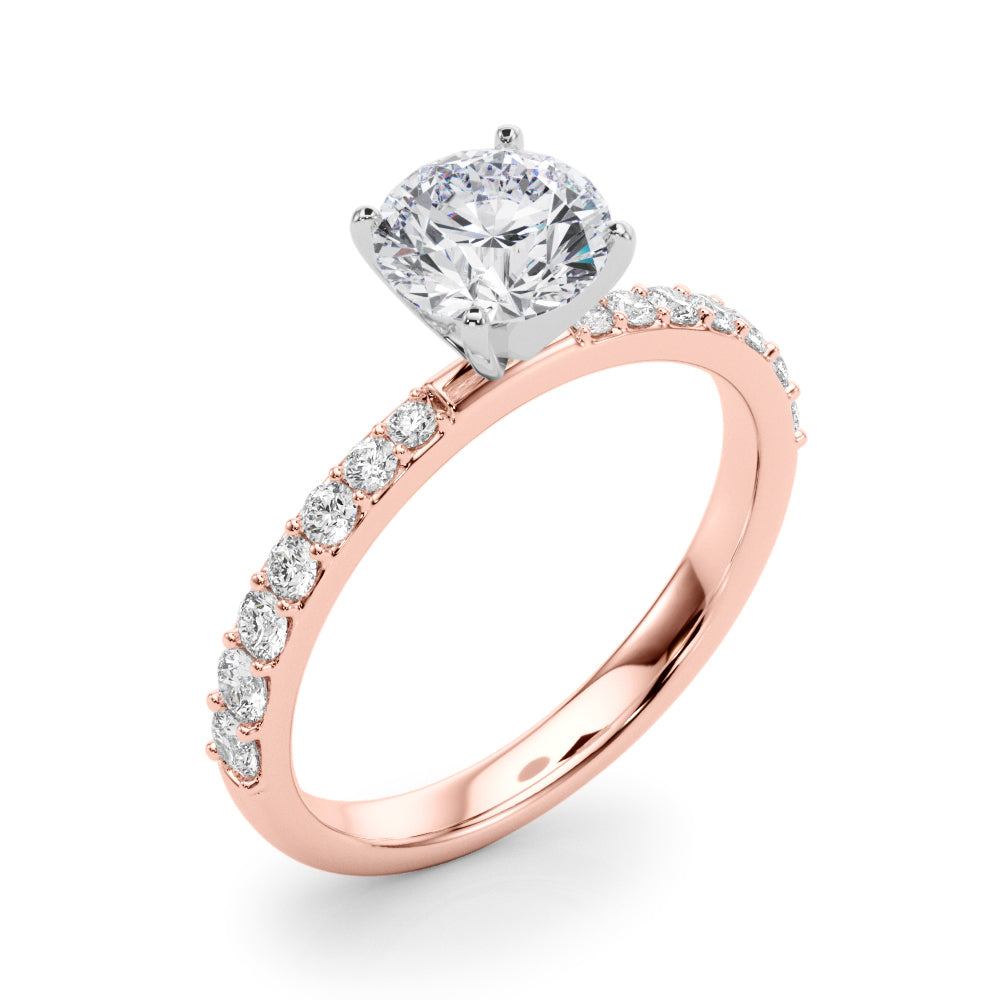 Classic Pavé Diamond Engagement Ring (1/3 ct. tw.)