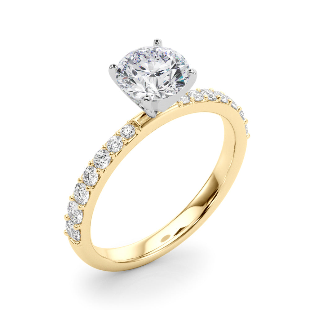 Classic Pavé Diamond Engagement Ring (1/3 ct. tw.)