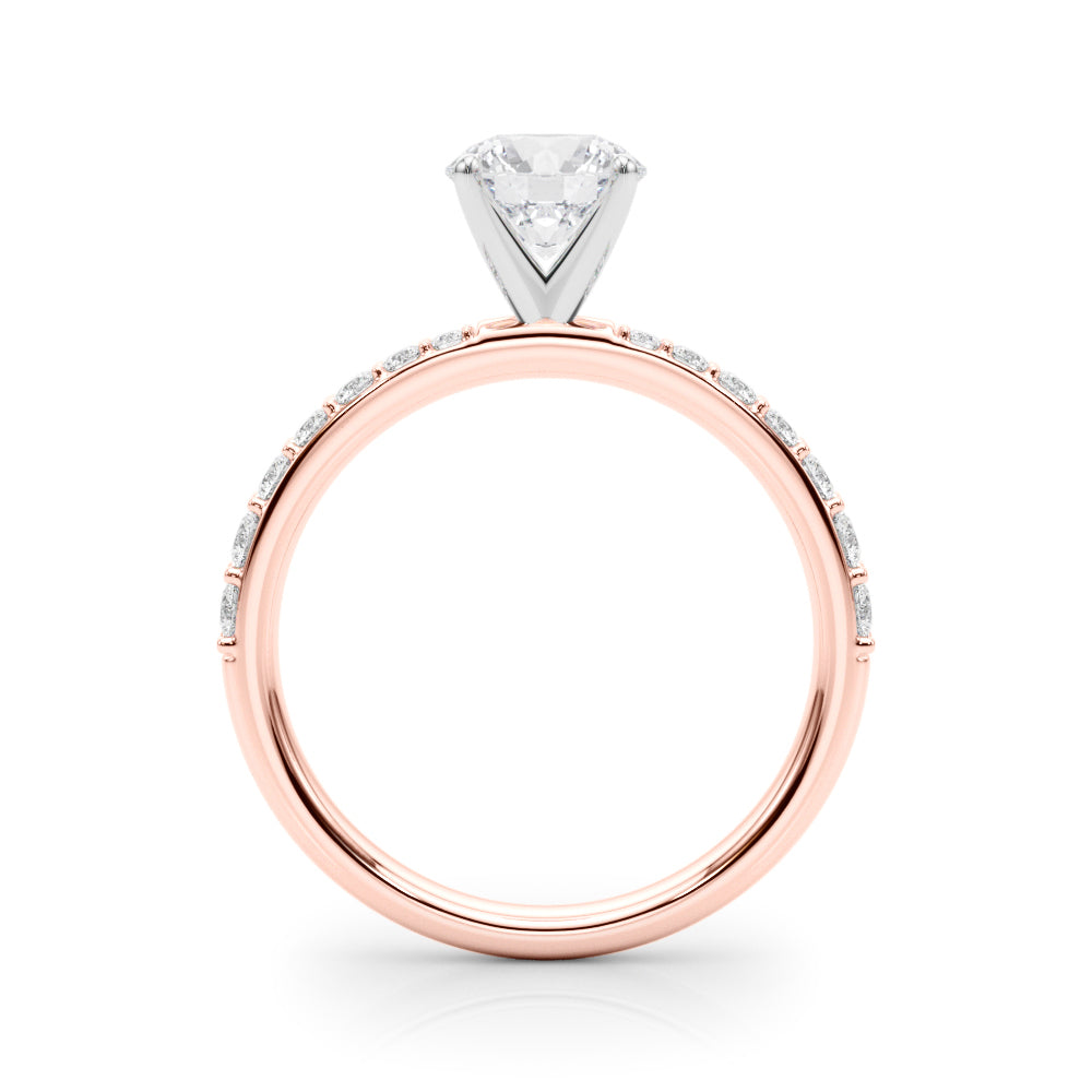 Classic Pavé Diamond Engagement Ring (1/3 ct. tw.)
