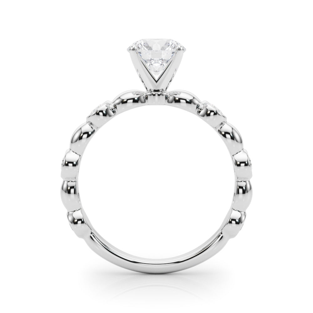 Bezel-Set Diamond Engagement Ring (1/4 ct. tw.)