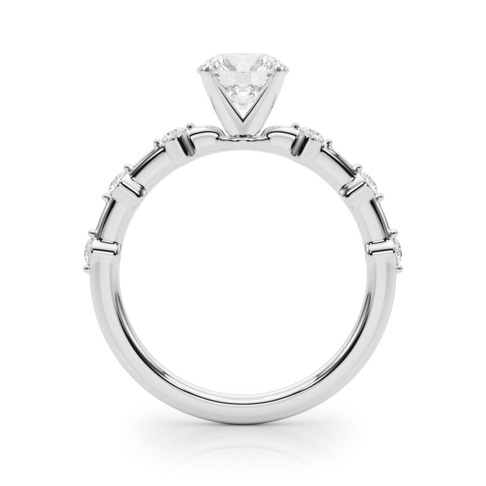 Graduated Diamond Engagement Ring (1/5 ct. tw.)